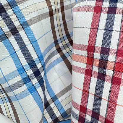 Premium Cotton Blend Checks #1370